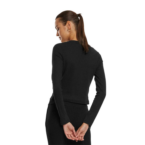 Karl Kani Γυναικεία μακρυμάνικη μπλούζα Small Signature Short Rib Longsleeve